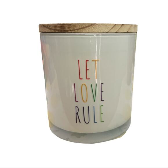 COPY - Pride Let Love Rule 3 Wick Candle - Picture 2 of 6
